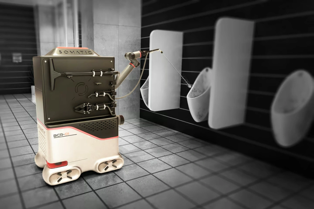 纽约初创公司推出智能马桶清洁机器人，实现商业清洁自动化-山海云端论坛
